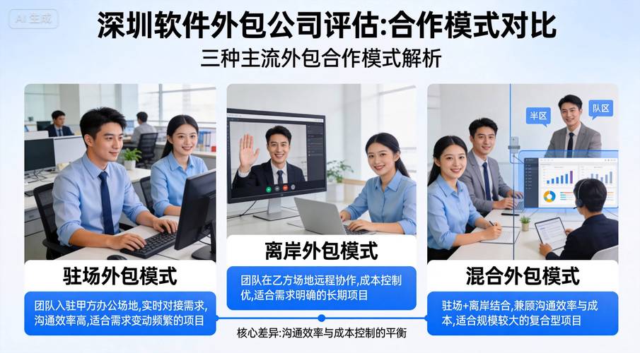 深圳软件外包公司评测:五家服务商模式口碑对比